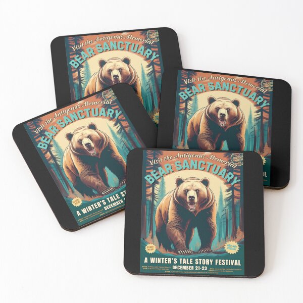 Item preview, A Winter’s Tale Bear T-Shirt | Funny Bard-Inspired Vintage Poster Style designed and sold by Varlo.