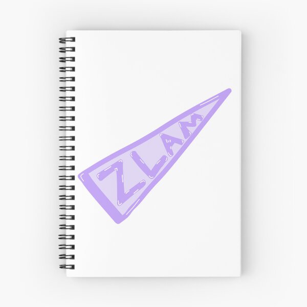 Item preview, Lavender ZLAM Pennant Sticker – Sorority Aesthetic designed and sold by summer-loving.