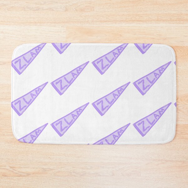 Item preview, Lavender ZLAM Pennant Sticker – Sorority Aesthetic designed and sold by summer-loving.