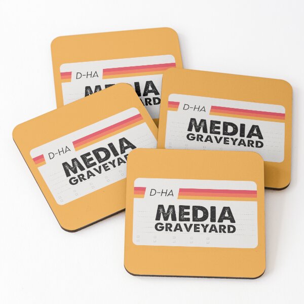Item preview, Media Graveyard Label designed and sold by doctorheadly.