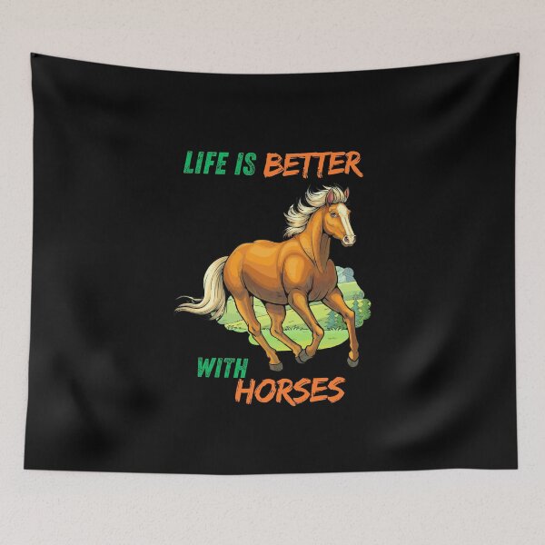 Item preview, Life is Better With Horses  designed and sold by MooreGifts.