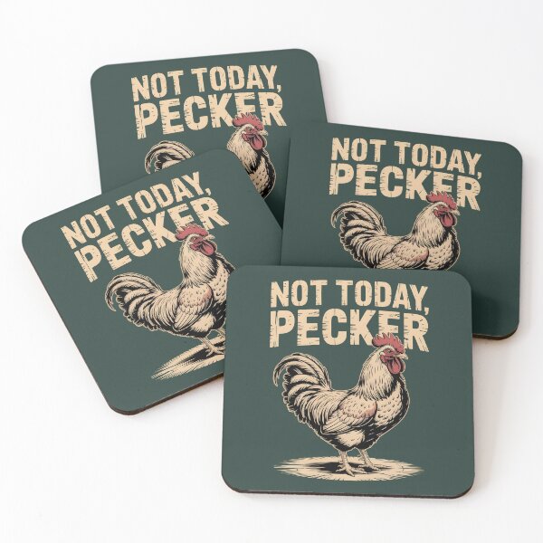 Item preview, Not Today Pecker designed and sold by AniArtPL.