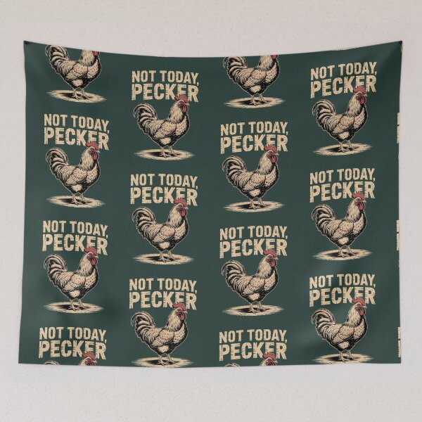 Item preview, Not Today Pecker designed and sold by AniArtPL.