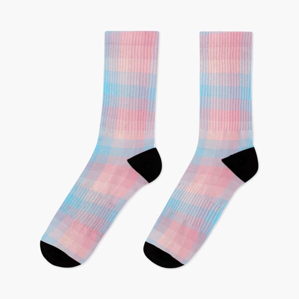 Item preview, Cotton Candy Pixel Pattern Tartan Plaid designed and sold by kornerupine.