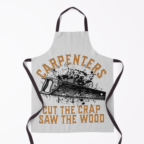 Item preview, CARPENTERS: Cut The Crap, Saw The Wood designed and sold by rockandahardplaceradio.