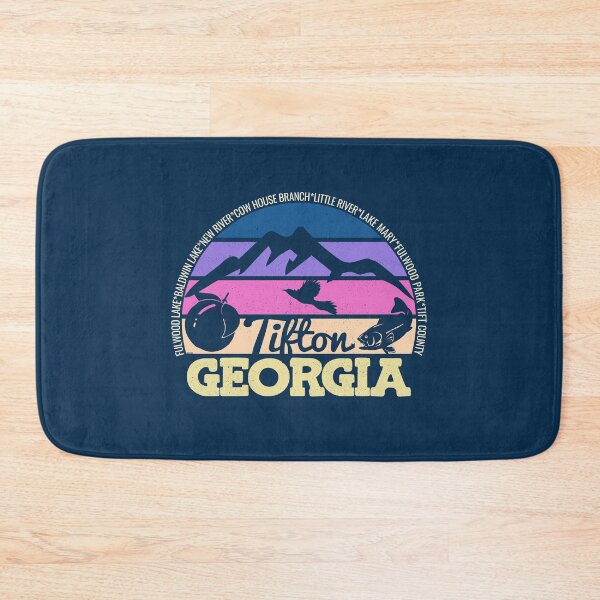 Item preview, Tifton Georgia Sunset Retro Vintage Local Pride Logo designed and sold by CRHPOD20.