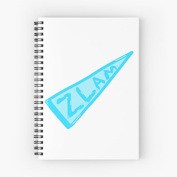 Item preview, Blue ZLAM Pennant Sticker – Game Day Vibes designed and sold by summer-loving.