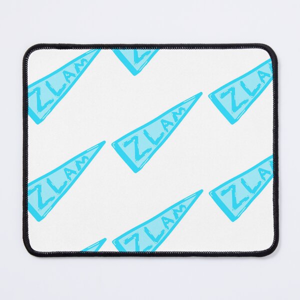 Item preview, Blue ZLAM Pennant Sticker – Game Day Vibes designed and sold by summer-loving.