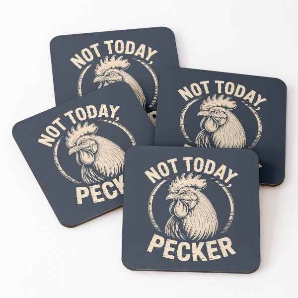 Item preview, Not Today Pecker designed and sold by AniArtPL.