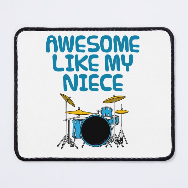 Item preview, Awesome Like My Niece, Uncle Father's Day Drummer Musician designed and sold by doodlerob.