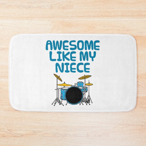 Item preview, Awesome Like My Niece, Uncle Father's Day Drummer Musician designed and sold by doodlerob.
