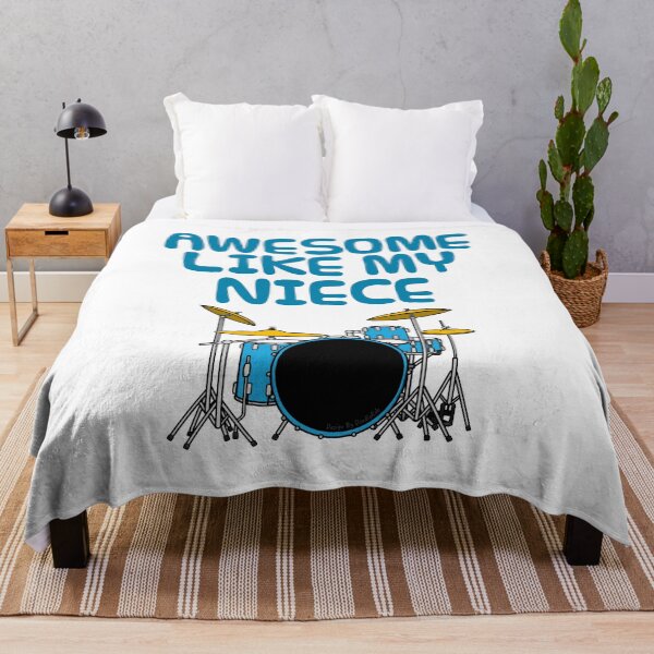 Item preview, Awesome Like My Niece, Uncle Father's Day Drummer Musician designed and sold by doodlerob.