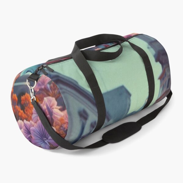 Item preview, 1960s Malta Night – AI Colorful Artwork with Lilac and Orange Glow for Clothing and Accessories for Plant Lovers designed and sold by knalpot-design.