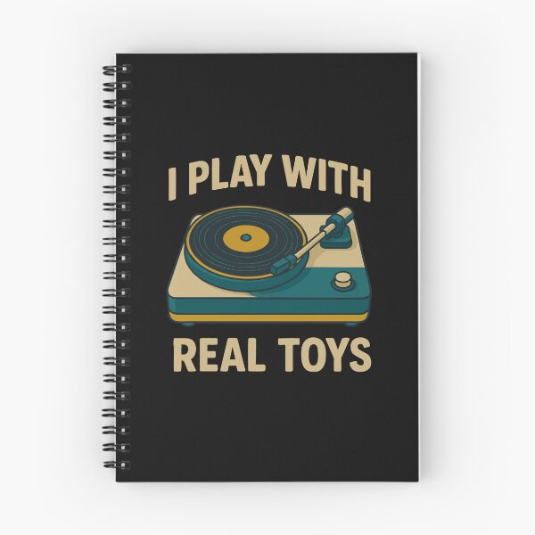 Item preview, Retro Vinyl Recorder - I Play With Real Toys Vintage Lover Gift  designed and sold by alenaz.