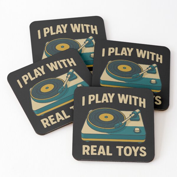 Item preview, Retro Vinyl Recorder - I Play With Real Toys Vintage Lover Gift  designed and sold by alenaz.