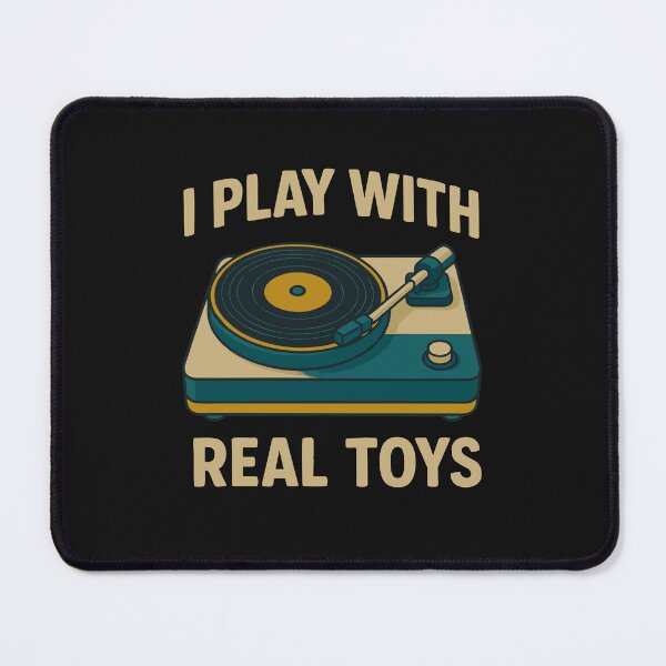 Item preview, Retro Vinyl Recorder - I Play With Real Toys Vintage Lover Gift  designed and sold by alenaz.