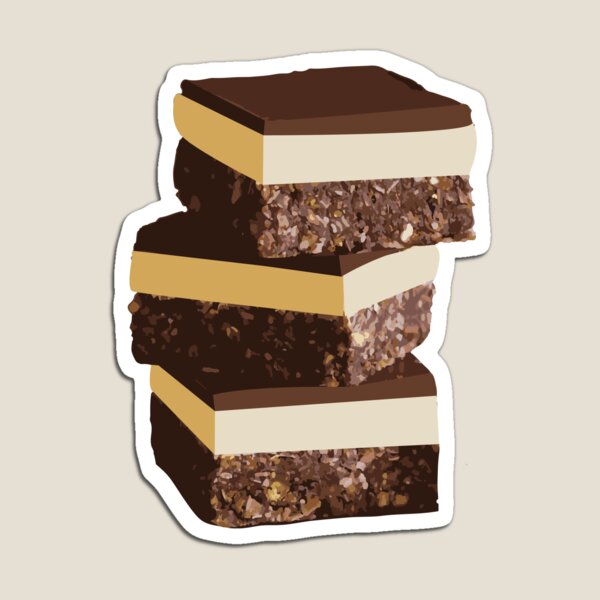 Item preview, Nanaimo Bars designed and sold by FeminaFacti.