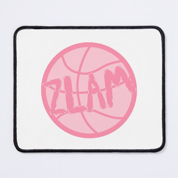 Item preview, Pink ZLAM Basketball Sticker – Bid Day Ready designed and sold by summer-loving.