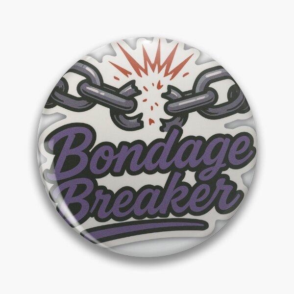 Item preview, Bondage Breaker Christian Sticker designed and sold by Hopeledbyfaithshop.