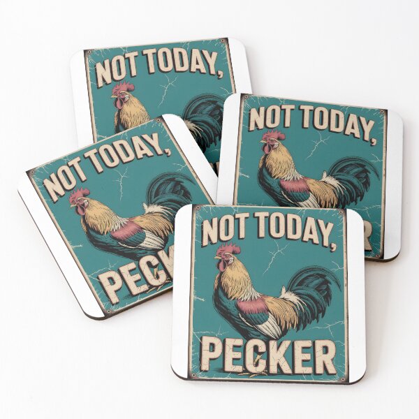 Item preview, Not Today Pecker designed and sold by AniArtPL.