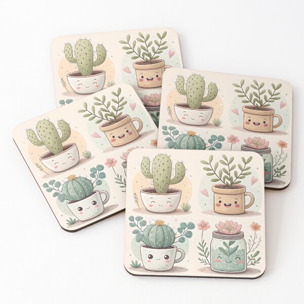 Item preview, Cartoon Plant Pots Design designed and sold by PrintandJoy.