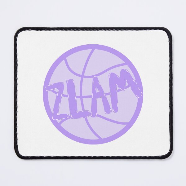 Item preview, Lavender ZLAM Basketball Sticker – Zeta Game Day designed and sold by summer-loving.