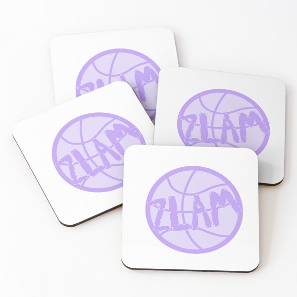 Item preview, Lavender ZLAM Basketball Sticker – Zeta Game Day designed and sold by summer-loving.