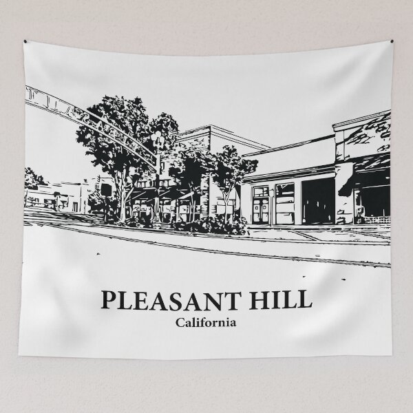 Item preview, Pleasant Hill - California designed and sold by Lakeric Cityscapes.
