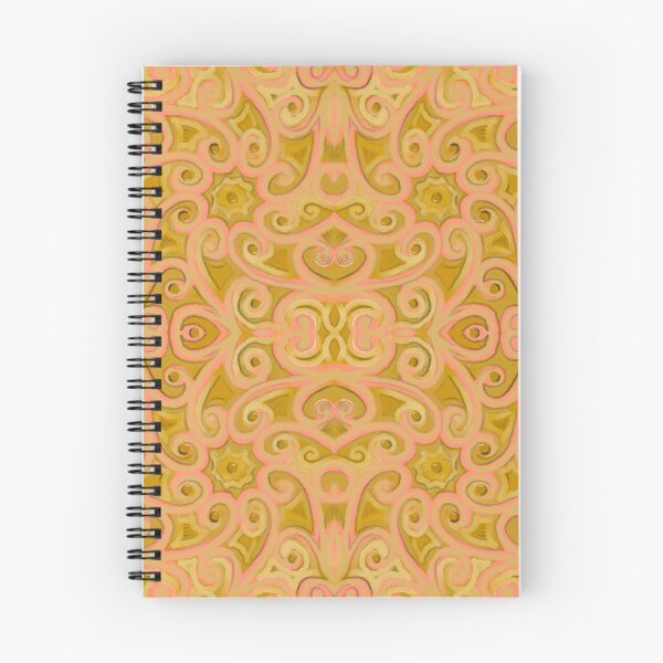 Item preview, Painted Filigree Yellow and Pink by Kristi Duggins  designed and sold by Kristi Duggins.