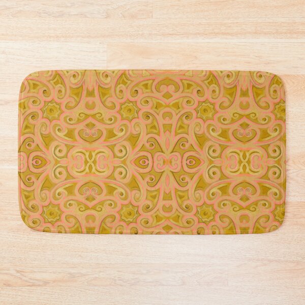 Item preview, Painted Filigree Yellow and Pink by Kristi Duggins  designed and sold by Kristi Duggins.