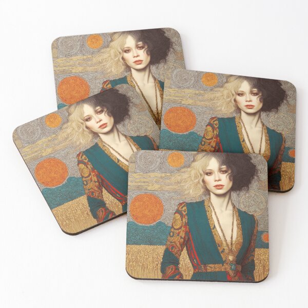 Item preview, Natasha Lyonne: Elegance in a wheat field designed and sold by Andy Gambino Art.