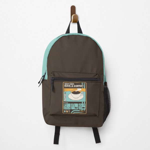 Item preview, Safety First Have a Coffee!! by Tobe Fonseca designed and sold by Tobe Fonseca®.