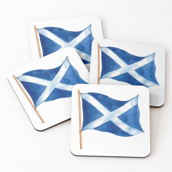 Artikelvorschau, Schottland Flagge Aquarell Stil entworfen und verkauft von Metaverse8.