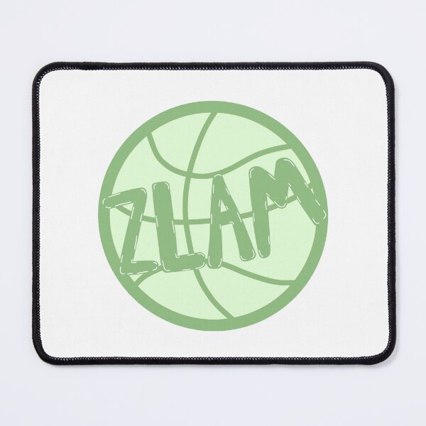 Item preview, Green ZLAM Basketball Sticker – Sorority Spirit designed and sold by summer-loving.