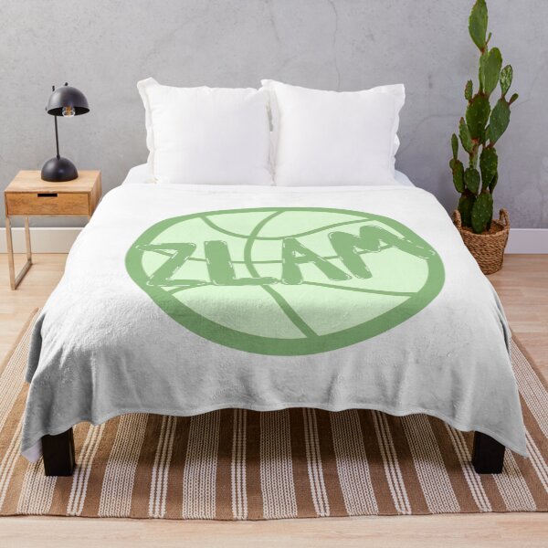 Item preview, Green ZLAM Basketball Sticker – Sorority Spirit designed and sold by summer-loving.
