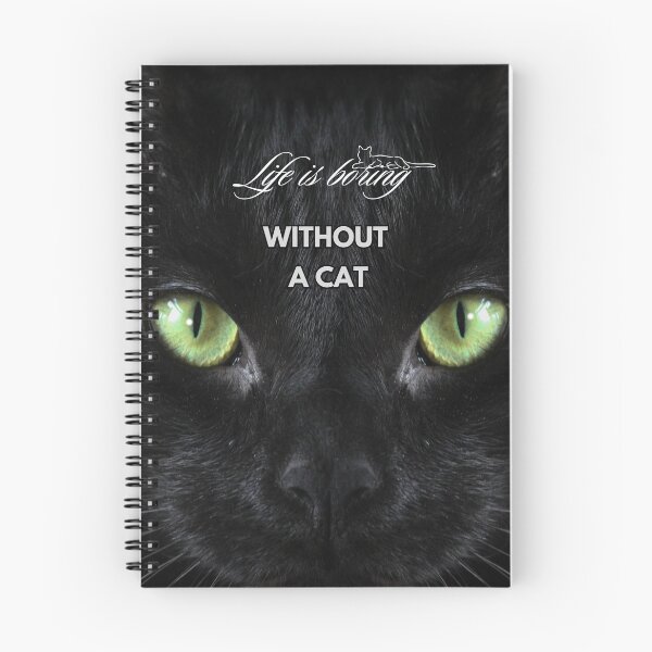 Item preview, Life is boring without a cat designed and sold by Oksanka21.