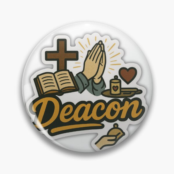 Item preview, Deacon Church Leadership Sticker designed and sold by Hopeledbyfaithshop.