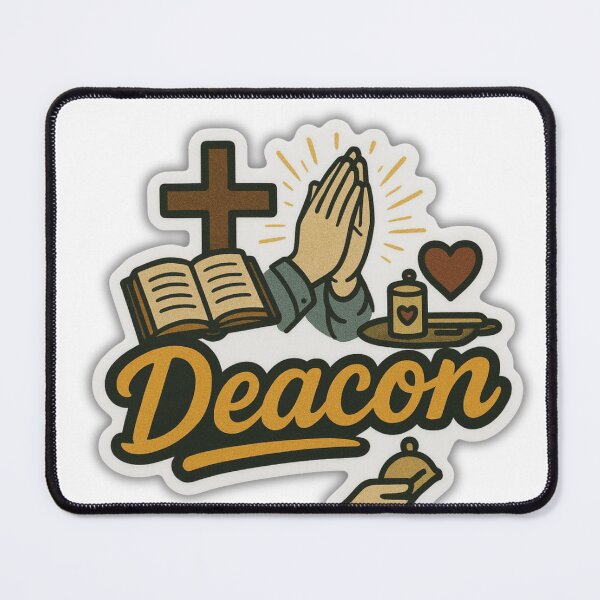 Item preview, Deacon Church Leadership Sticker designed and sold by Hopeledbyfaithshop.