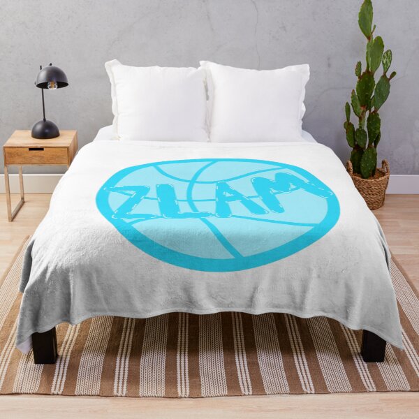 Item preview, Blue ZLAM Basketball Sticker – Sorority Game Day designed and sold by summer-loving.