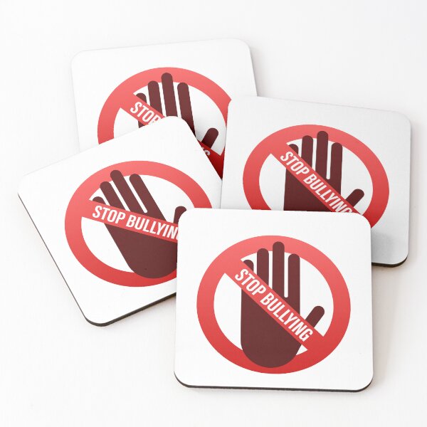 Item preview, “Red Hand Emblem Against Bullying design designed and sold by Relevant Merch.