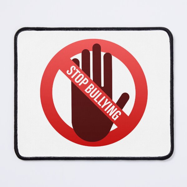 Item preview, “Red Hand Emblem Against Bullying design designed and sold by Relevant Merch.