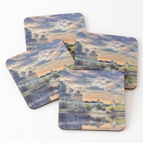 Item preview, City of London at sunset designed and sold by sid1802.