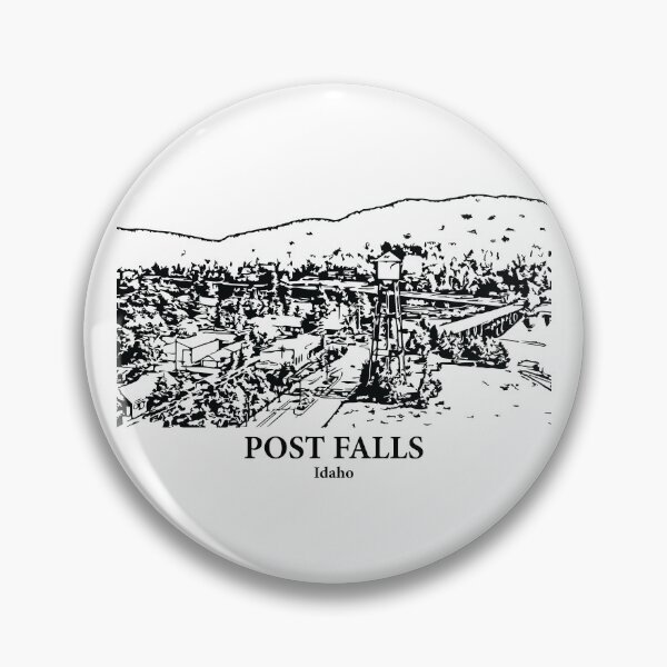 Item preview, Post Falls - Idaho designed and sold by Lakeric Cityscapes.
