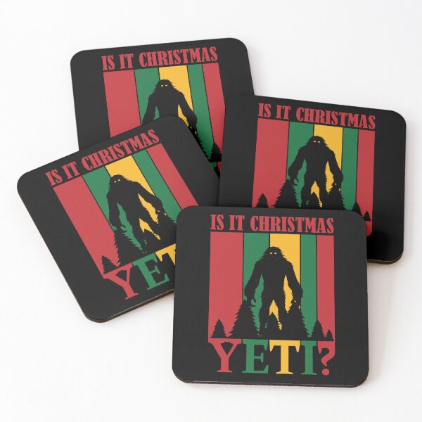 Item preview, Is it Christmas Yeti? Funny Bigfoot Quote designed and sold by MasartDesigns.
