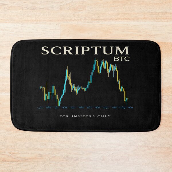 Item preview, SCRIPTUM BTC – Data Aesthetics in Motion designed and sold by MarinaBlackArt.