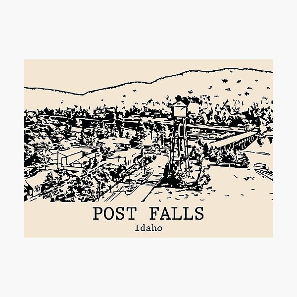 Item preview, Post Falls - Idaho designed and sold by Lakeric.