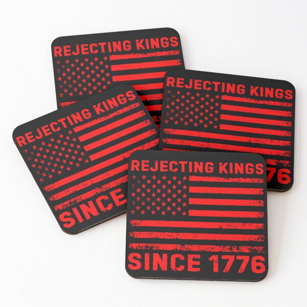 Item preview, Rejecting Kings Since 1776 Protest Sign, Anti-Trump Protest, Political Activist designed and sold by kawaiivsglitch.