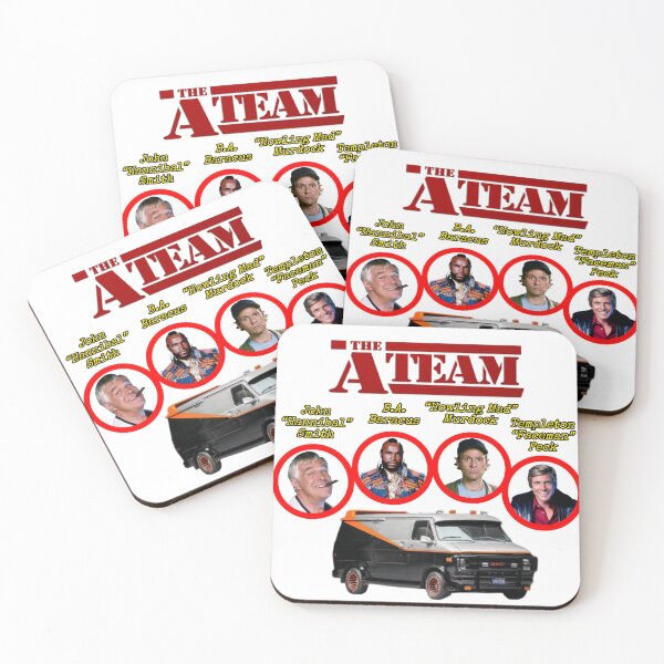 Item preview, A-Team - Cast and Van designed and sold by Rabbit Ears TV.