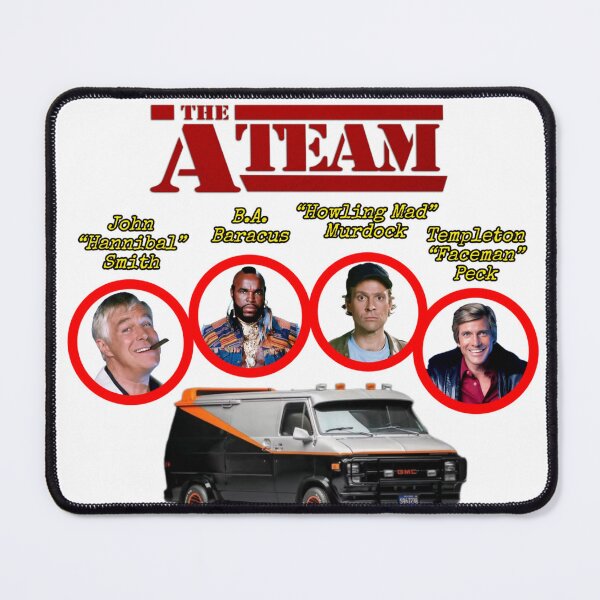 Item preview, A-Team - Cast and Van designed and sold by Rabbit Ears TV.