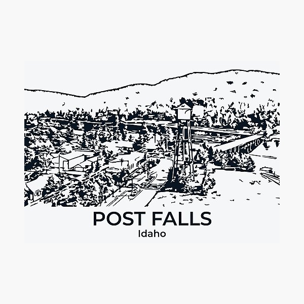 Item preview, Post Falls - Idaho designed and sold by Lakeric.